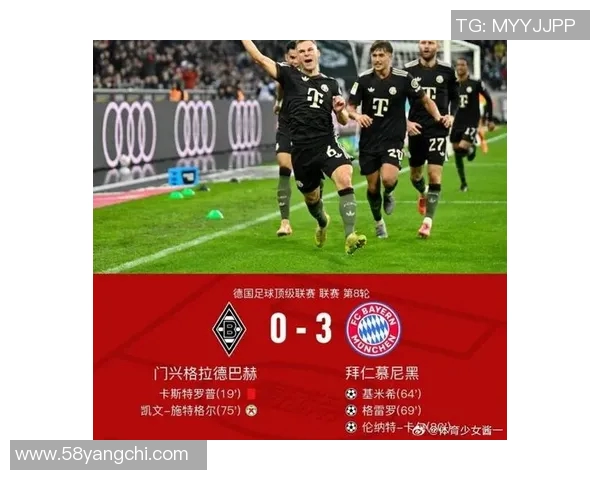 拜仁慕尼黑与门兴对决前瞻分析及比赛结果预测
