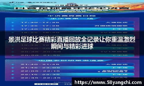 景洪足球比赛精彩直播回放全记录让你重温激烈瞬间与精彩进球
